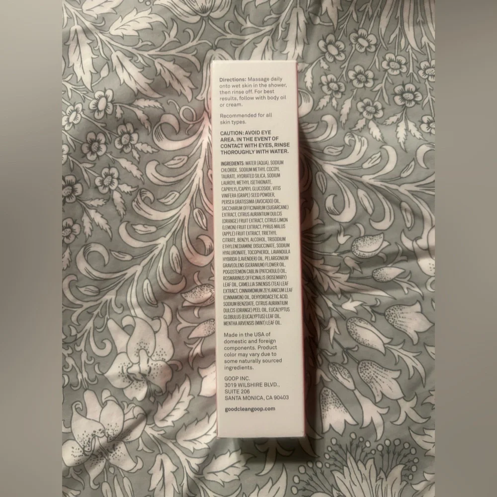 Goop The Body Facial Exfoliating Scrub